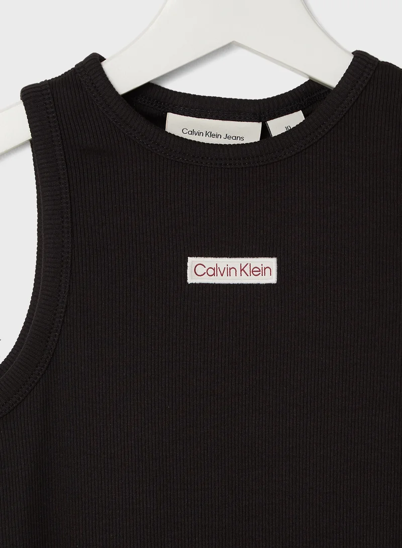 Calvin Klein Jeans Sleeveless Knit Dress