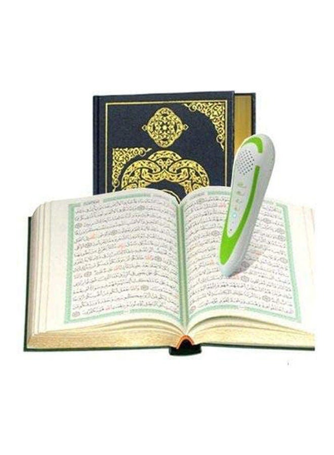 NIBEMINENT Quran Digital Pen Reader With Multiple Translations & Recites 8Gb Inbuilt Memory (Big Book) M10 White