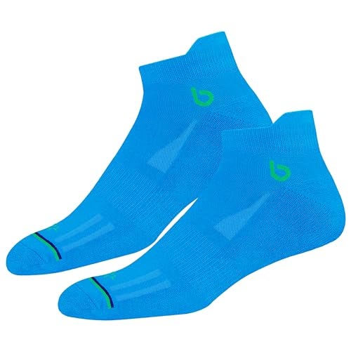 BAMBOS Bamboo Fibre Bamboo Ankle Length Socks For Men Anti-Microbial Ultra Soft Padded Ankle Socks, Pack Of 3 Multicoloured - Image 5