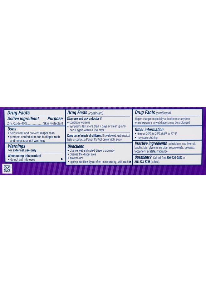 Desitin Maximum Strength, Diaper Rash paste with Zinc Oxide , 2 Oz (57 g) - Image 2