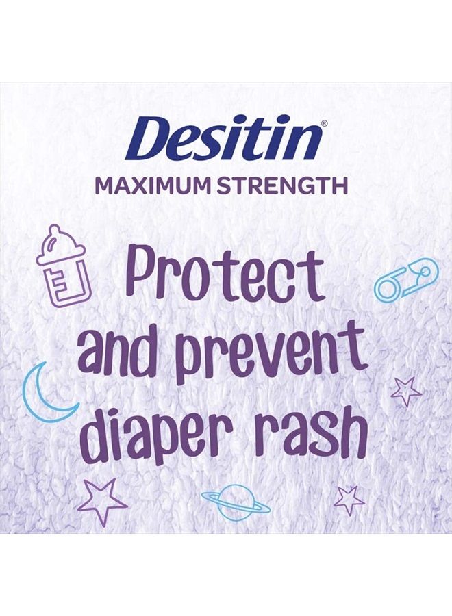 Desitin Maximum Strength, Diaper Rash paste with Zinc Oxide , 2 Oz (57 g) - Image 3