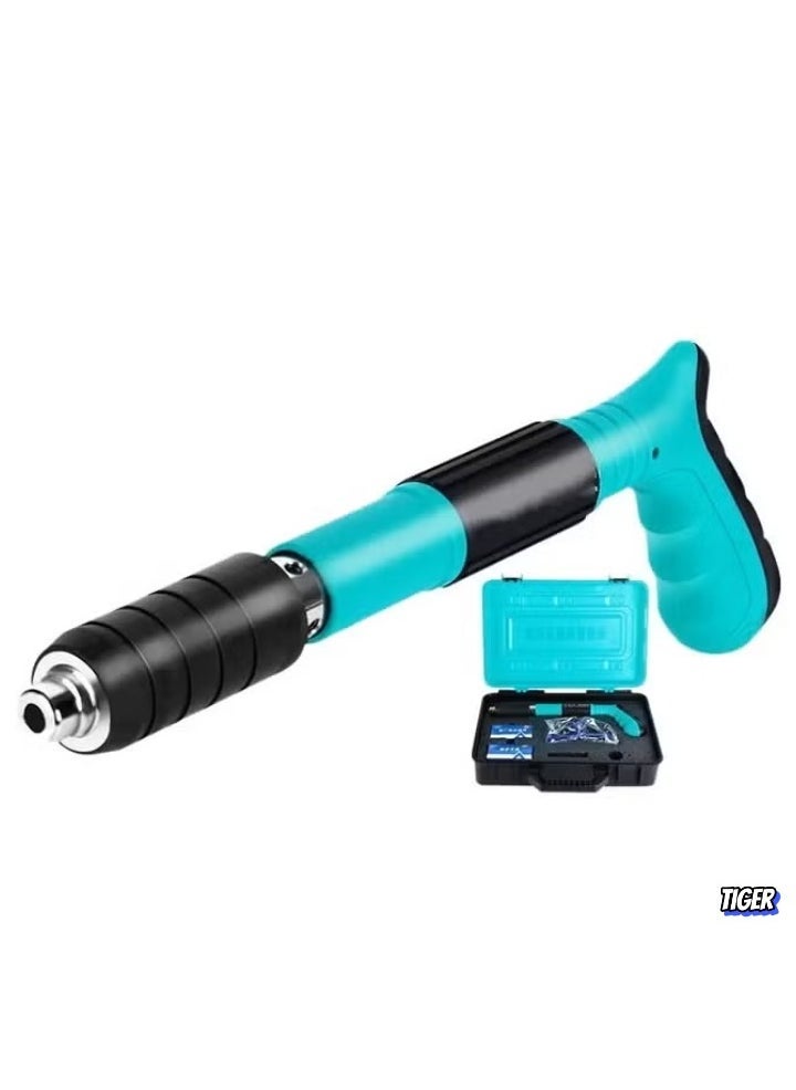 JAJEEK Fastening Tool Steel Nail Gun – High-Performance Pneumatic Nail Gun for Construction, Carpentry, and Home Improvement – Durable, Reliable, and Easy to Use for Efficient Fastening – Ideal for Woodworking and DIY Projects - Image 1