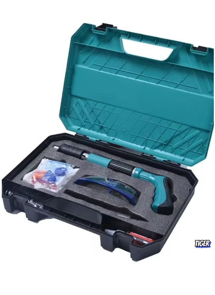 JAJEEK Fastening Tool Steel Nail Gun – High-Performance Pneumatic Nail Gun for Construction, Carpentry, and Home Improvement – Durable, Reliable, and Easy to Use for Efficient Fastening – Ideal for Woodworking and DIY Projects - Image 2