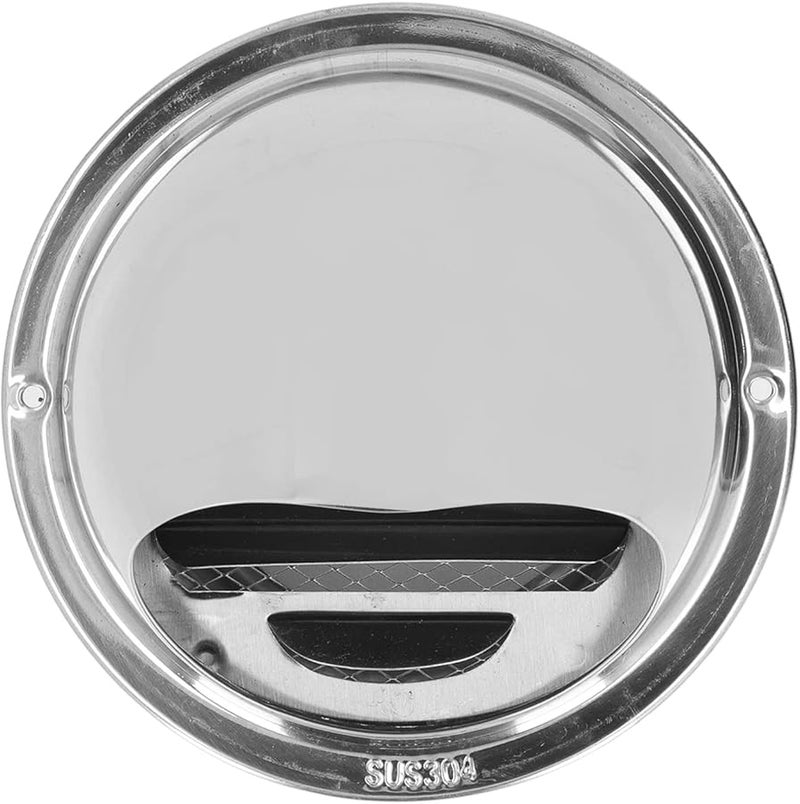 غطية فتحة تهوية دائرية من الفولاذ المقاوم للصدأ 150 مم شبكة ناعمة شبكة عادم الحمام - Image 5