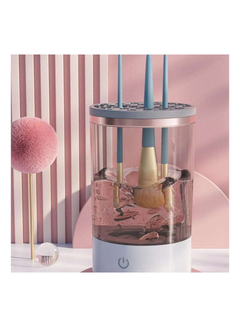 BP Electric Makeup Brush Cleaner, Cosmetic Brush Cleaner, Automatic Spinning Makeup Brush Cleaner Deep Cleaning USB Powered, Brush Cleaner Fit For All Size Makeup Brush,Makeup Brush Cleaner - Image 4