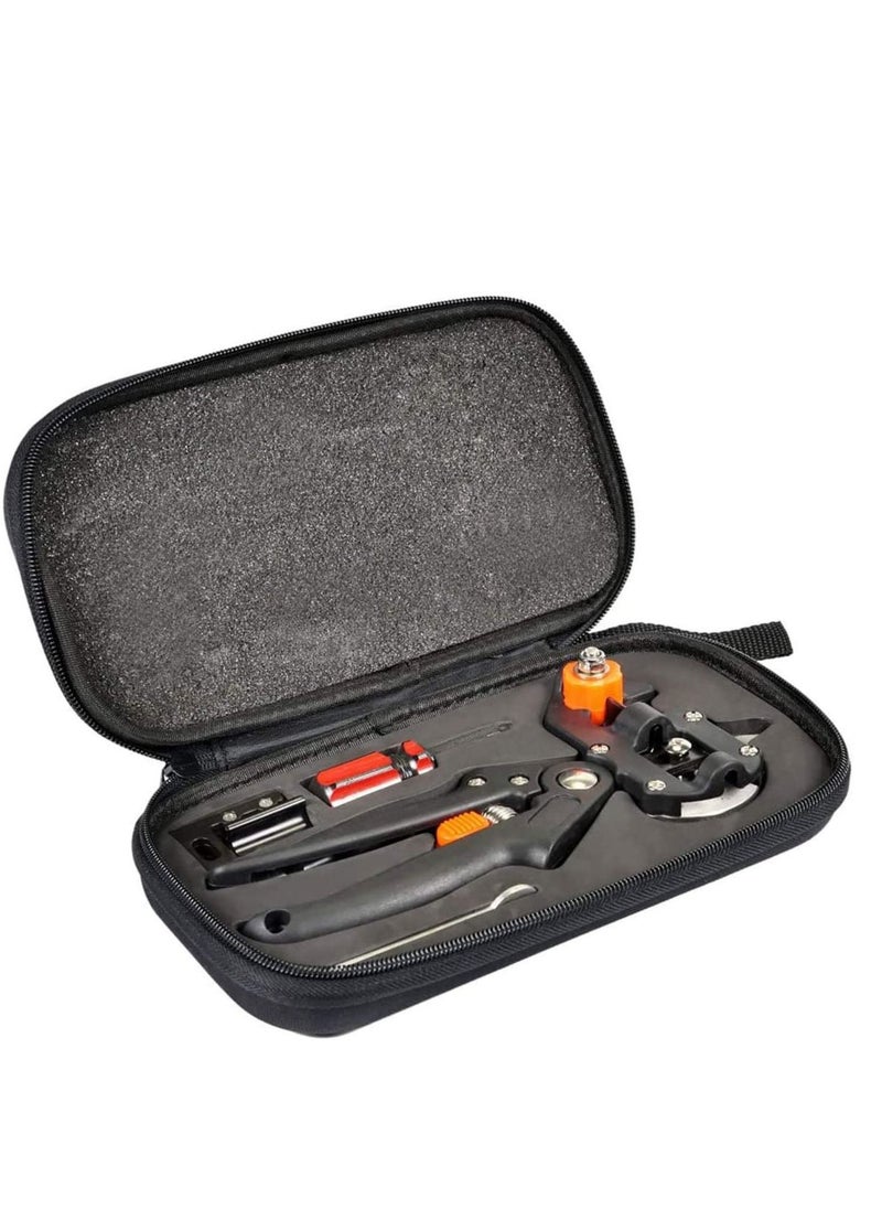 Grafting Tool Garden Fruit Tree Pruning Shears Cutting Set for Plant Branch Twig Vine Kit with Replaceable Heads