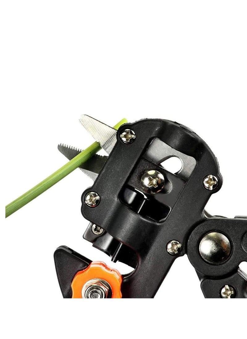 Grafting Tool Garden Fruit Tree Pruning Shears Cutting Set for Plant Branch Twig Vine Kit with Replaceable Heads
