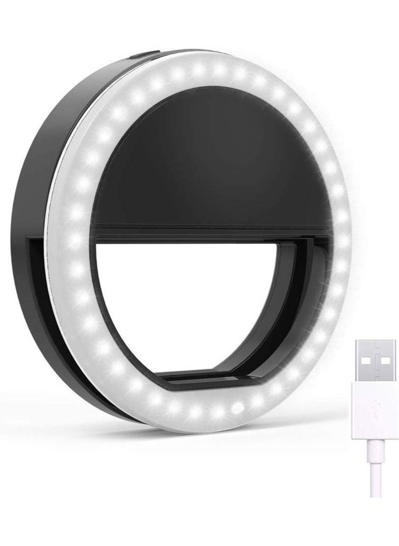ELTRAZONE Selfie Ring Light for Mobile  3 Way Led Flash || White Light for All Smartphones  - Image 1
