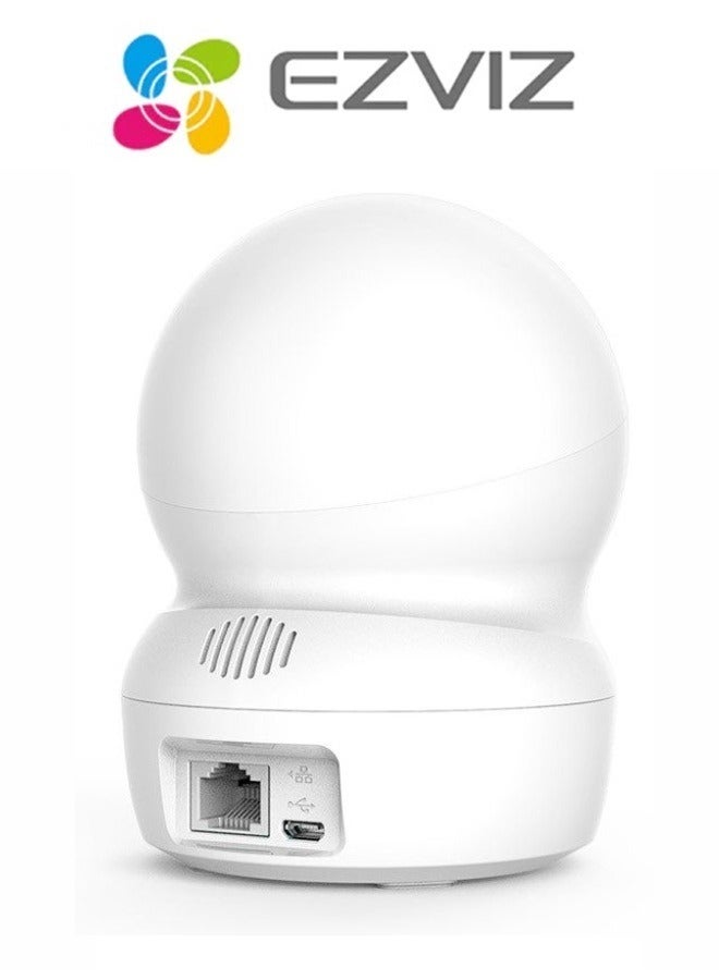 EZVIZ 2K Baby Monitor Pan And Tilt Security Camera Indoor, Smart Night Vision, 2K Resolution, 360° Rotational Views, Smart Motion Tracking, 8x Digital Zoom, Two-Way Audio, H.265, Work With Alexa(CP1) - Image 3