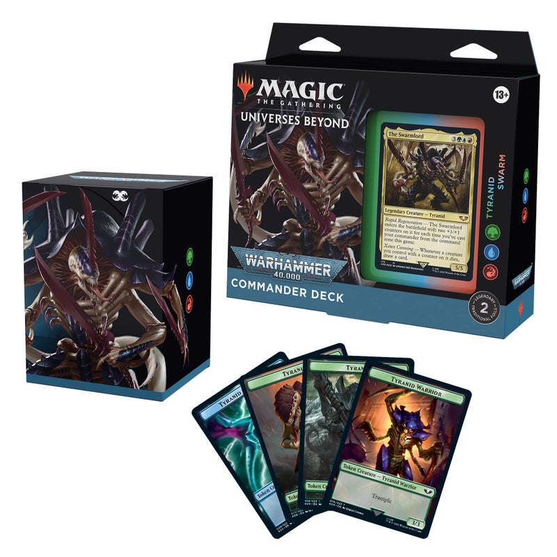 Magic The Gathering Universes Beyond Warhammer 40000 Commander Deck Tyranid Swarm - Image 2
