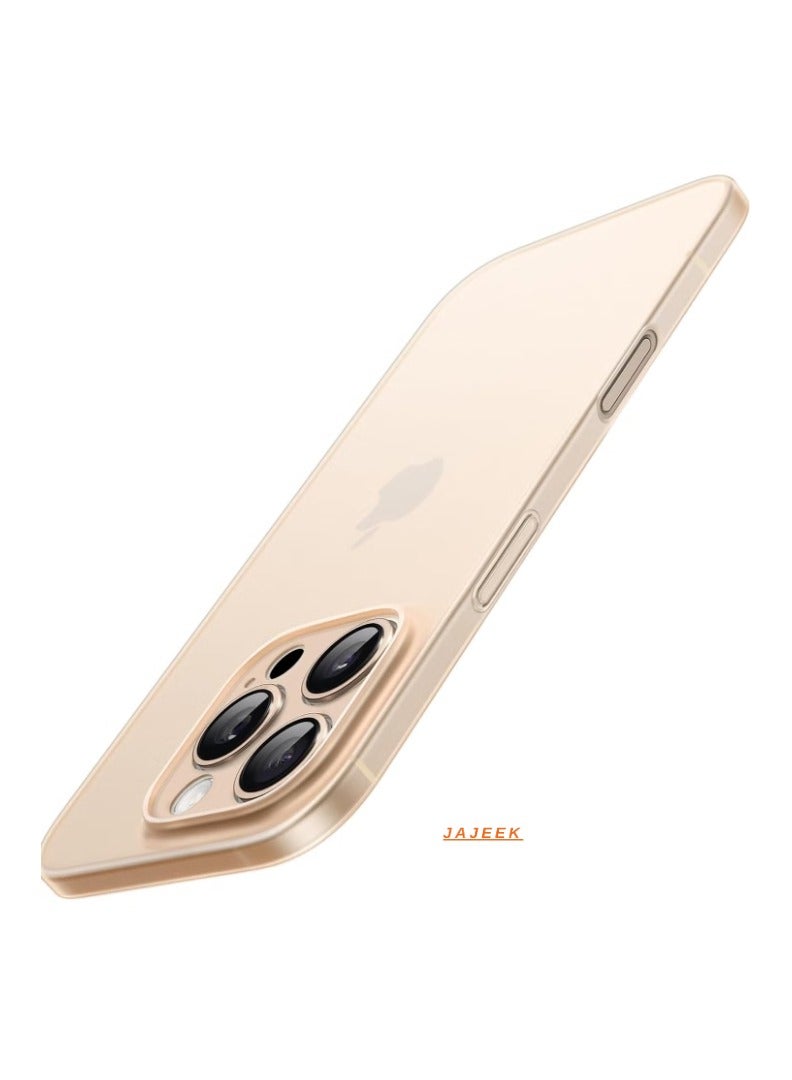 JAJEEK Ultra-Slim 0.35mm Case for iPhone 16 Pro Max (6.9 Inch) – Lightweight Matte Finish, Full Camera Lens Protection, Minimalist Hard Cover, Sleek & Durable Design, Perfect Fit for Everyday Protection - Image 1