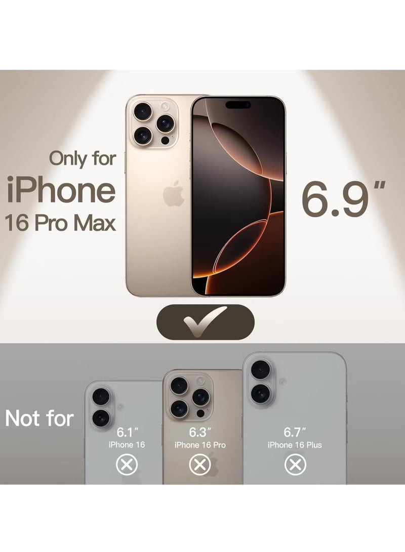 JAJEEK Ultra-Slim 0.35mm Case for iPhone 16 Pro Max (6.9 Inch) – Lightweight Matte Finish, Full Camera Lens Protection, Minimalist Hard Cover, Sleek & Durable Design, Perfect Fit for Everyday Protection - Image 2