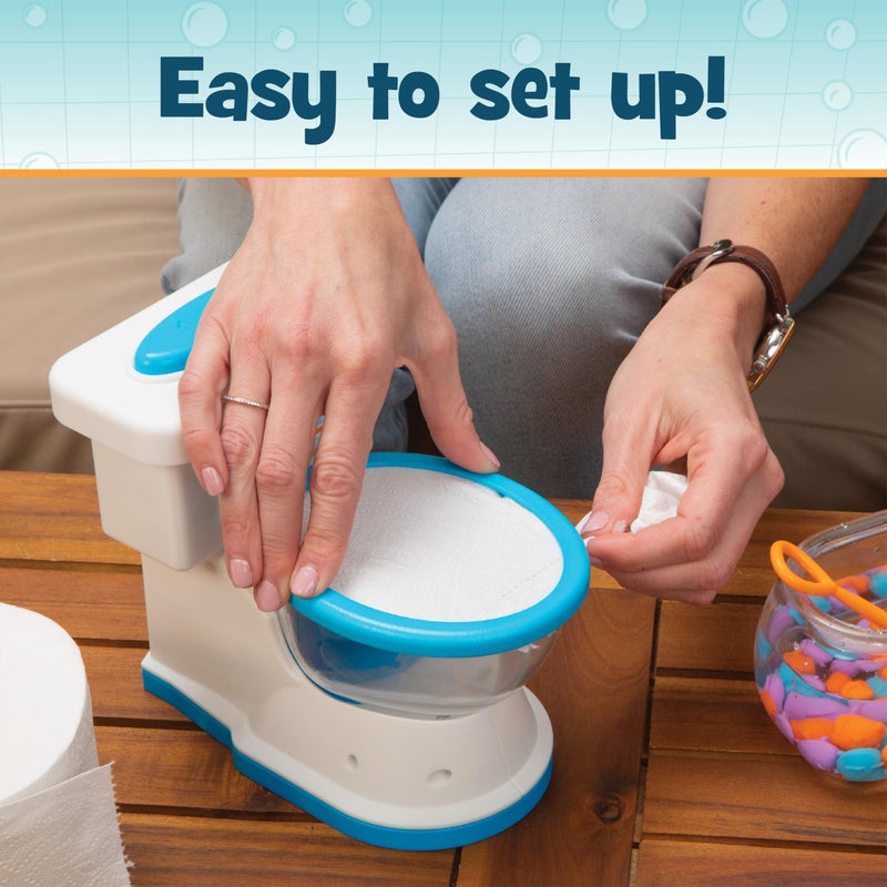 PlayMonster Don't Flush The Fish Board Games for Kids - Board Games for Family Game Night for Kids and Adults, Fun Balancing Game, Multi-Player Preschool, Toddler Toys, Ages 4+ - Image 4