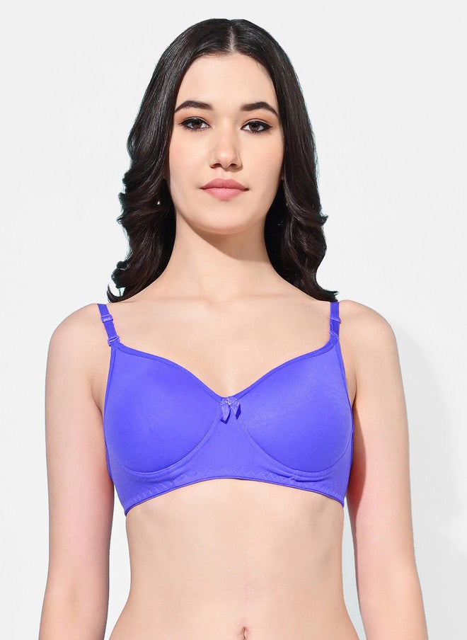 FIMS Pack of 6 Full Coverage Lightly Padded Everyday Bras With All Day Comfort - Image 2