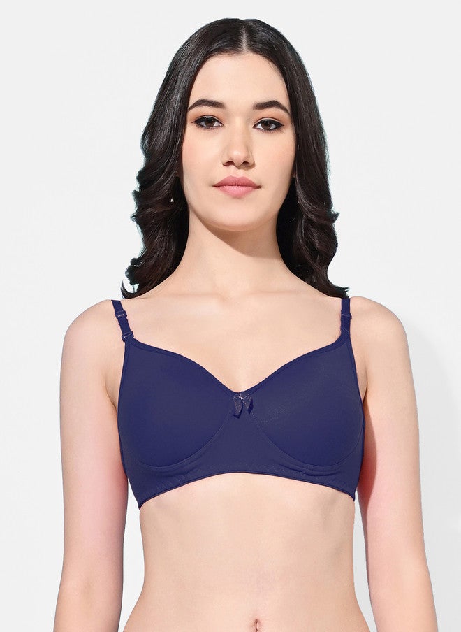 FIMS Pack of 6 Full Coverage Lightly Padded Everyday Bras With All Day Comfort - Image 3