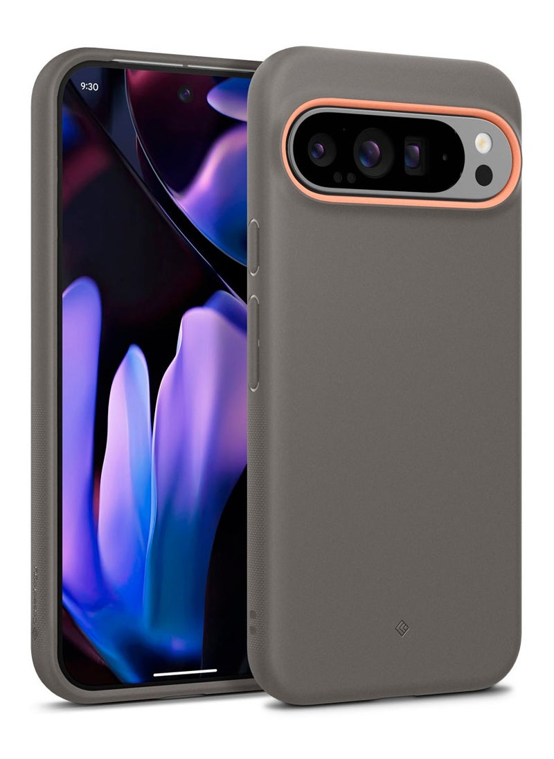 Caseology Nano Pop Google Pixel 9 Pro XL Case Cover (2024) Mil Grade - Papaya Gray  - Image 1