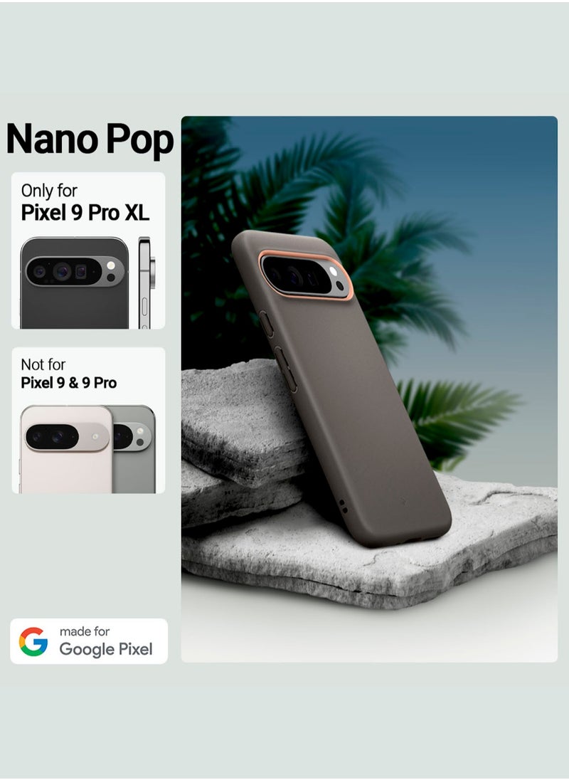 Caseology Nano Pop Google Pixel 9 Pro XL Case Cover (2024) Mil Grade - Papaya Gray  - Image 2
