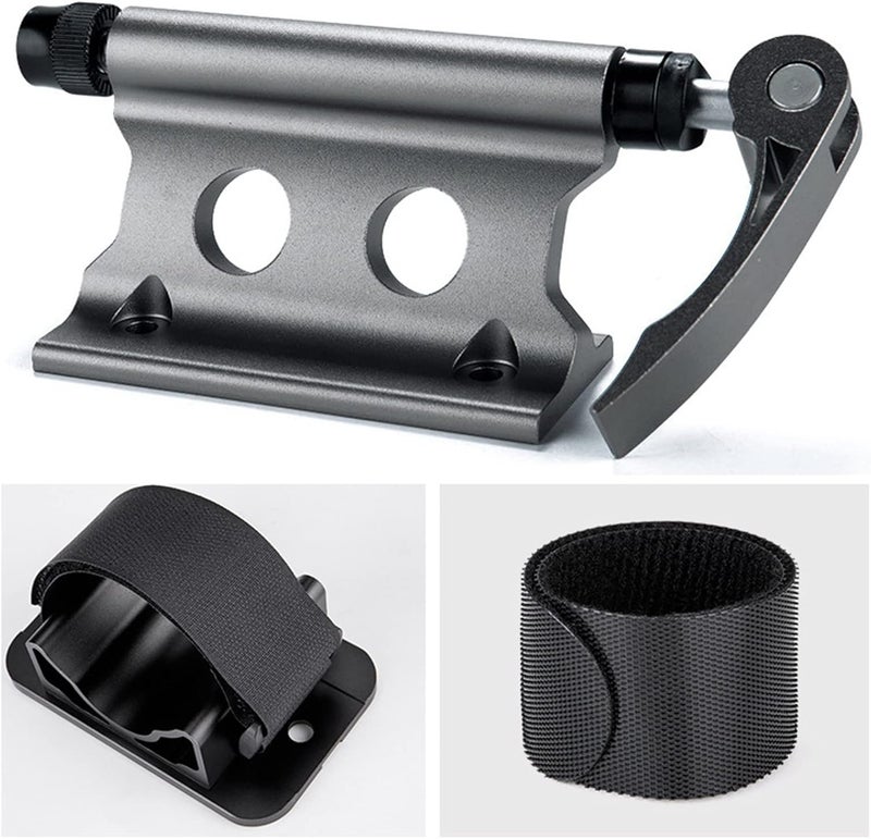 SUNGOOYUE Bike Front Fork Mount Fork Mount Car Roof Aluminum Alloy with Strong Bearing Capacity for Safe Bike Transport (One Size) - Image 2