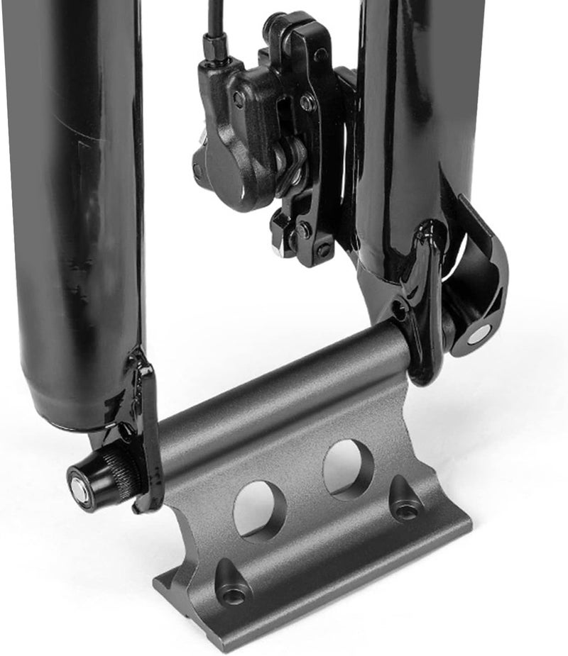 SUNGOOYUE Bike Front Fork Mount Fork Mount Car Roof Aluminum Alloy with Strong Bearing Capacity for Safe Bike Transport (One Size) - Image 3