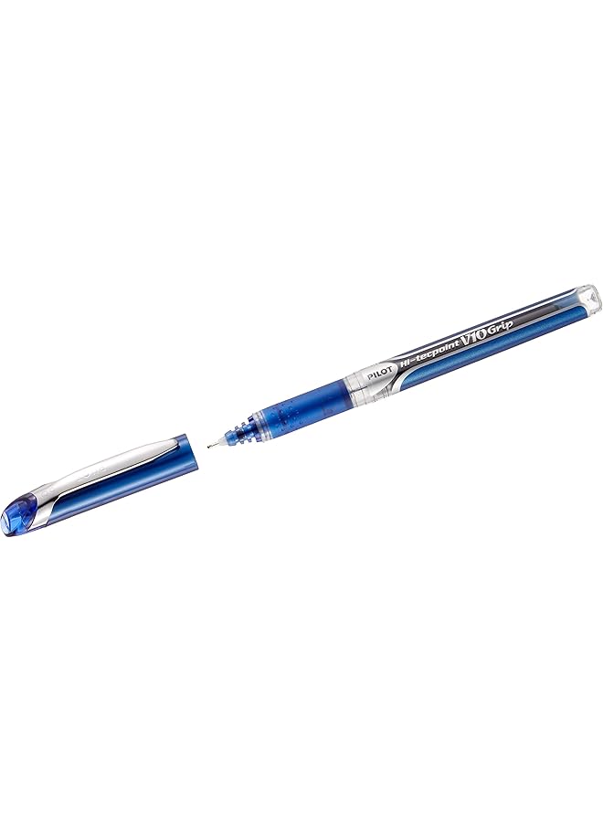بايلوت قلم حبر جاف Bxgpn V10 L 1.0 مم Hi Tecpoint Grip أزرق - Image 2