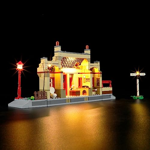 BRIKSMAX Led Lighting Kit for LEGO-76423 Hogwarts Express Train Set with Hogsmeade Station - Compatible with Lego Harry Potter Building Blocks Model- Not Include Lego Set - Image 5