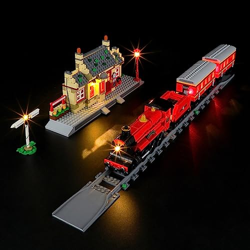 BRIKSMAX Led Lighting Kit for LEGO-76423 Hogwarts Express Train Set with Hogsmeade Station - Compatible with Lego Harry Potter Building Blocks Model- Not Include Lego Set - Image 3