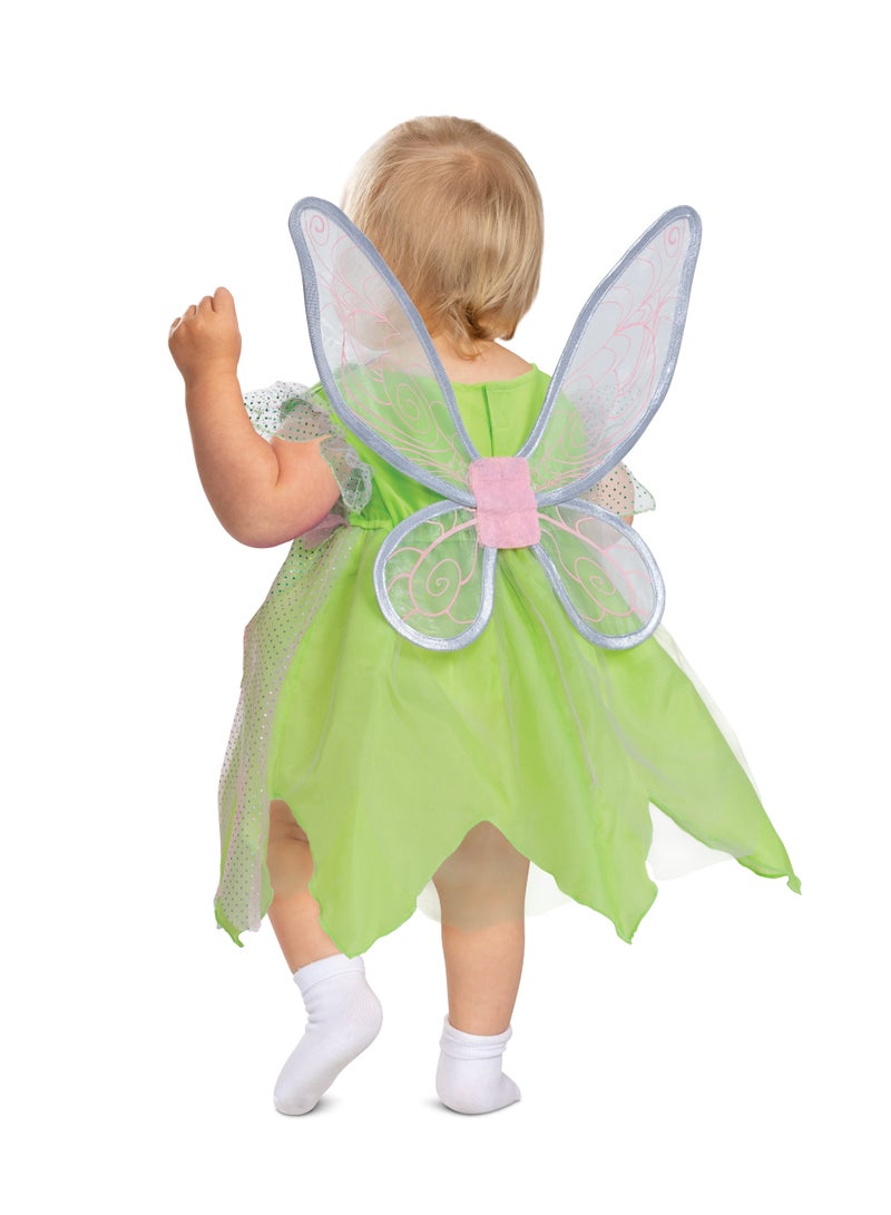 Party Centre Disney Baby Tinkerbel Classic Infant Costume, Green,12-18 Months - Image 3