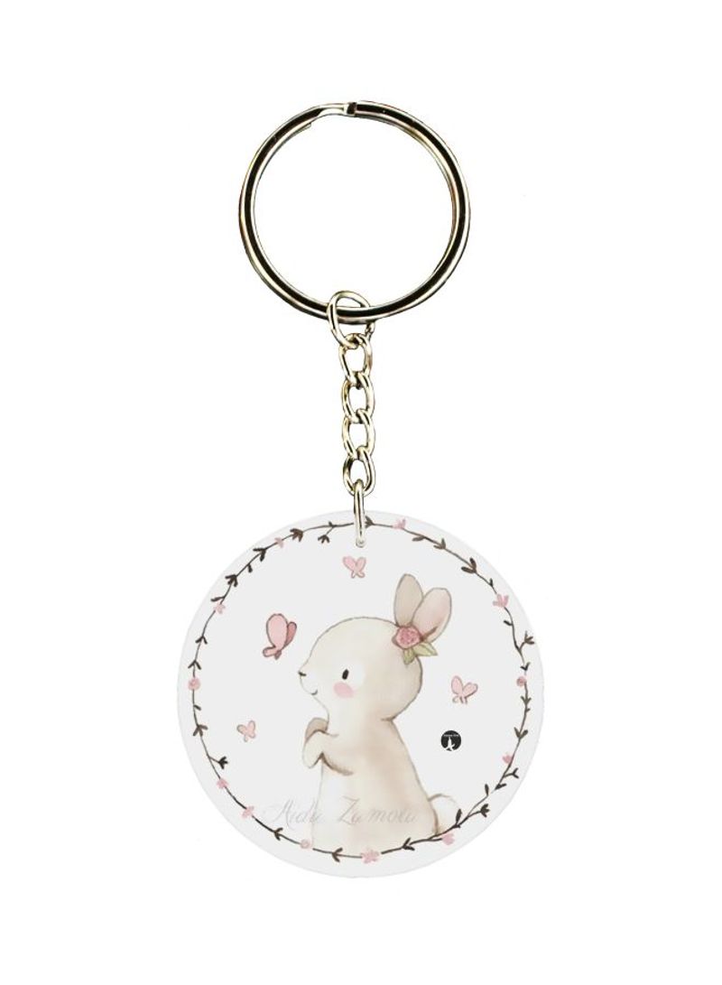 RKN Cartoon Themed Single Sided Keychain 