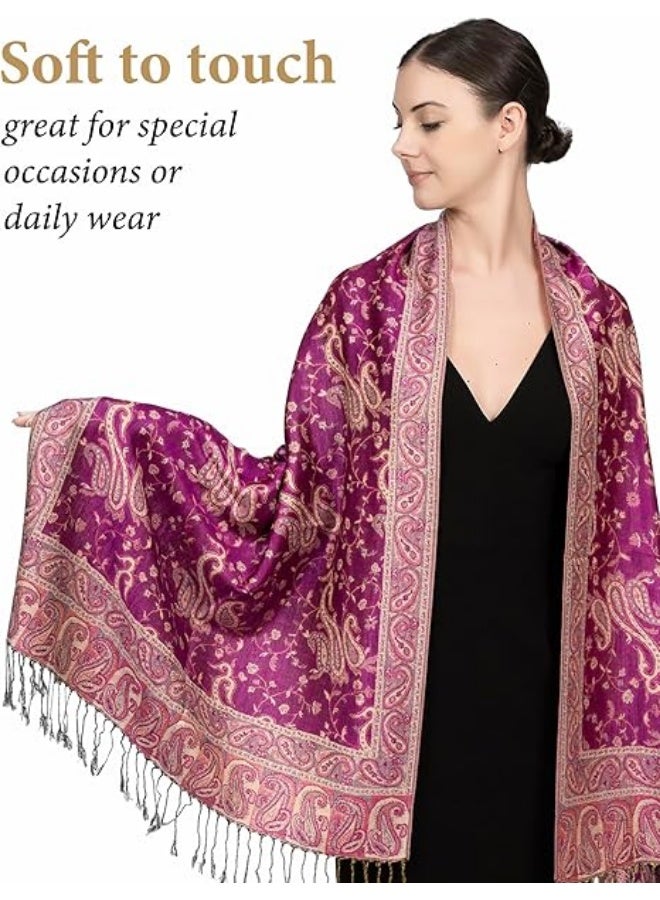 Women's Luxury Scarf - Ultra Soft Four Seasons Shawl for UAE Weddings, Desert Resorts, and Daily Elegance | Breathable and Lightweight Abaya Companion - Image 2
