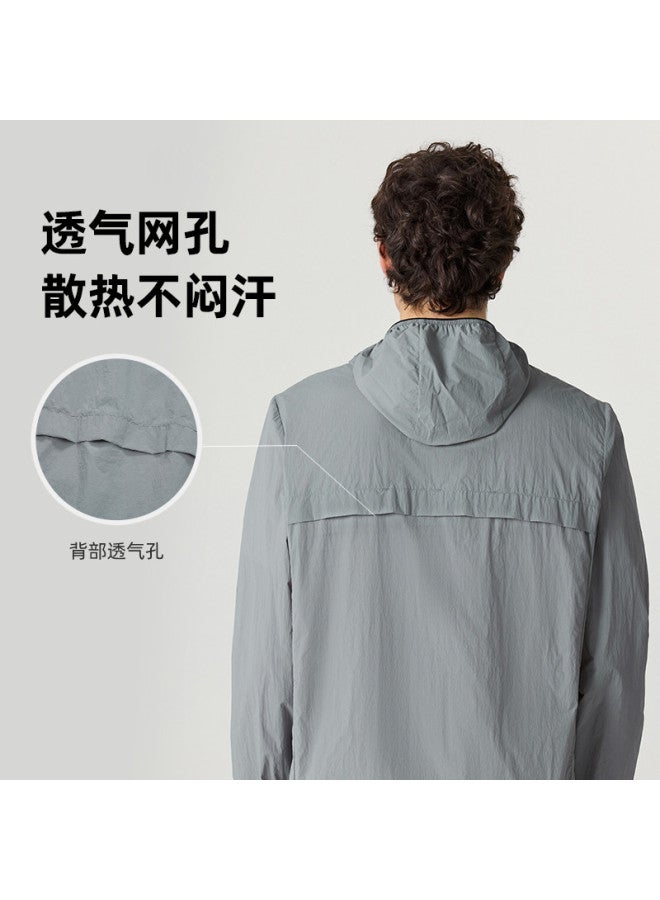 NorthLand Men's Sun Protection Jacket - Summer New Arrival Xuntu Men's Cicada Wing Jacket - Image 3