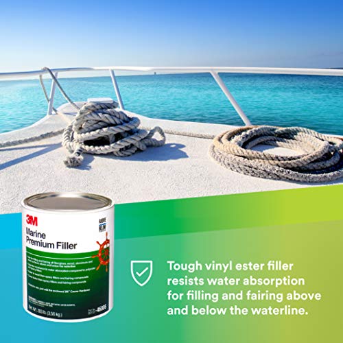 3M Marine Premium Filler, 46006, 1 gal - Image 2