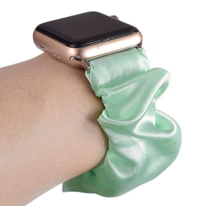 AD Black Smartwatch Band Compatible with Apple Watch with Adjustable Fit Replacement Strap for Daily Wear - Image 4