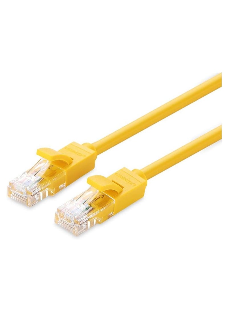 يو جرين UGREEN Cat 5e U/UTP Lan Cable 1m (Yellow) - Image 1