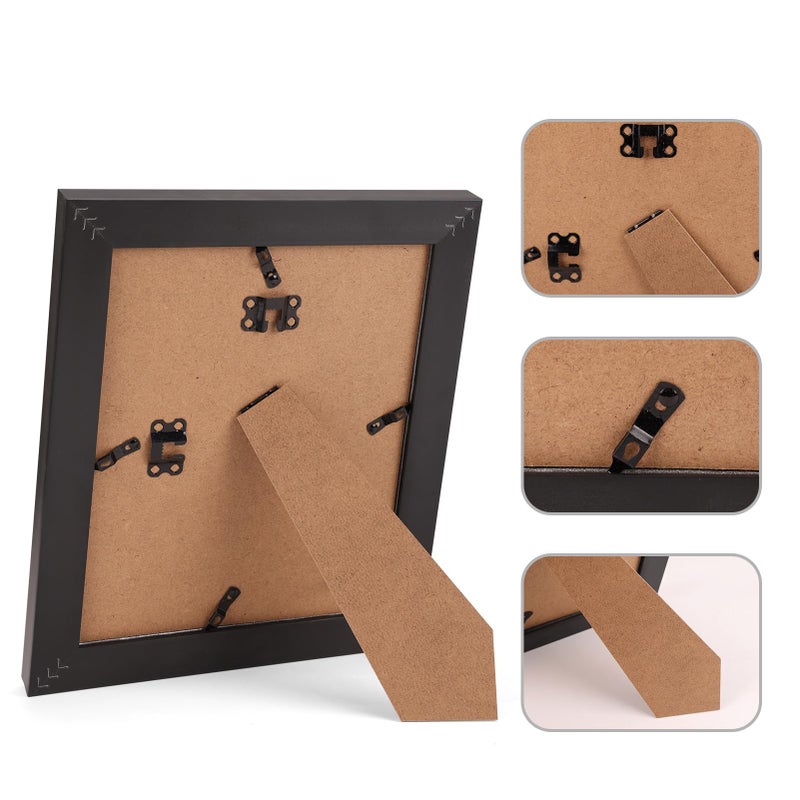 Edenseelake 8x10 إطارات الصور مجموعة من 2 عتيقة الصورة الأسود - Image 3