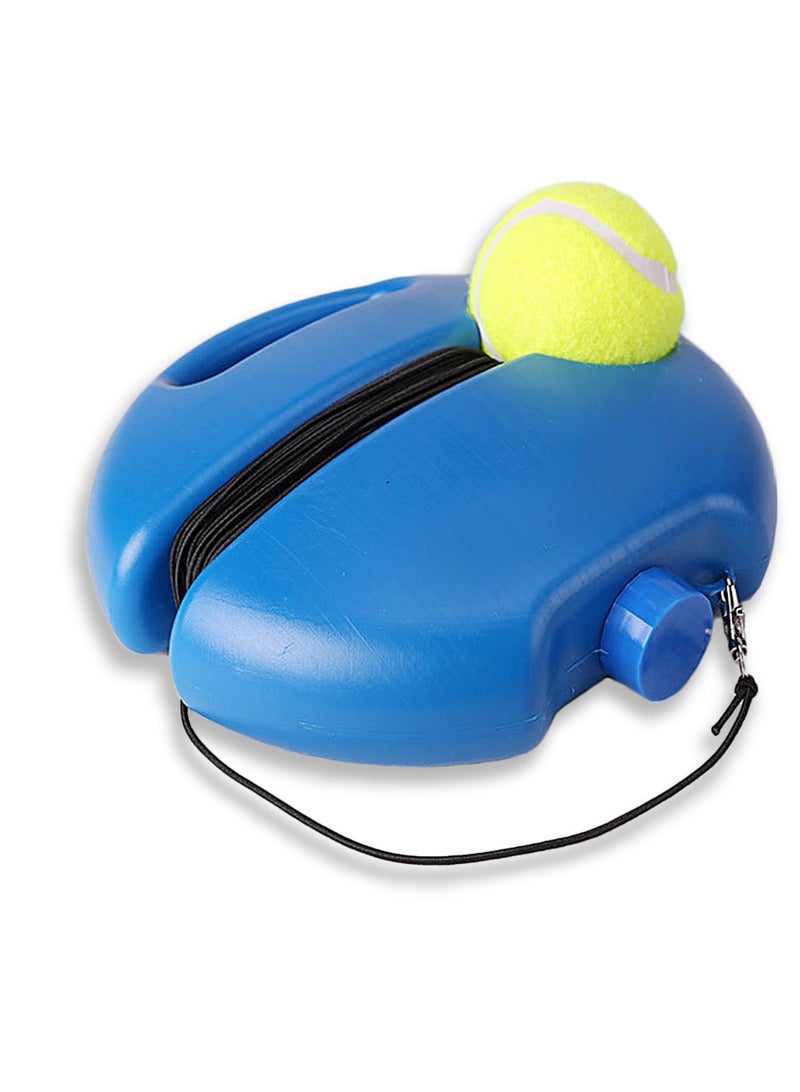 كرة تدريب التنس، معدات تدريب منفرد، مجموعة تدريب تنس قابلة للحمل، مناسبة للتمرين للمبتدئين. - Image 1
