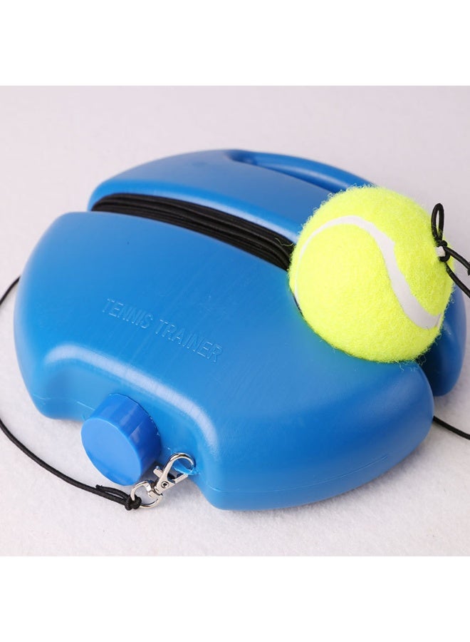 كرة تدريب التنس، معدات تدريب منفرد، مجموعة تدريب تنس قابلة للحمل، مناسبة للتمرين للمبتدئين. - Image 4