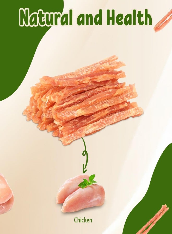 Pawant Chicken Jerky Dog Treats - 85% Real Chicken Breast Meat, Soft Thin Strips for Training - High Protein, Rawhide Free Jerky Sticks with Peanut Flavor for Puppy, Small & Senior Dogs 227g/0.5lb - Image 3