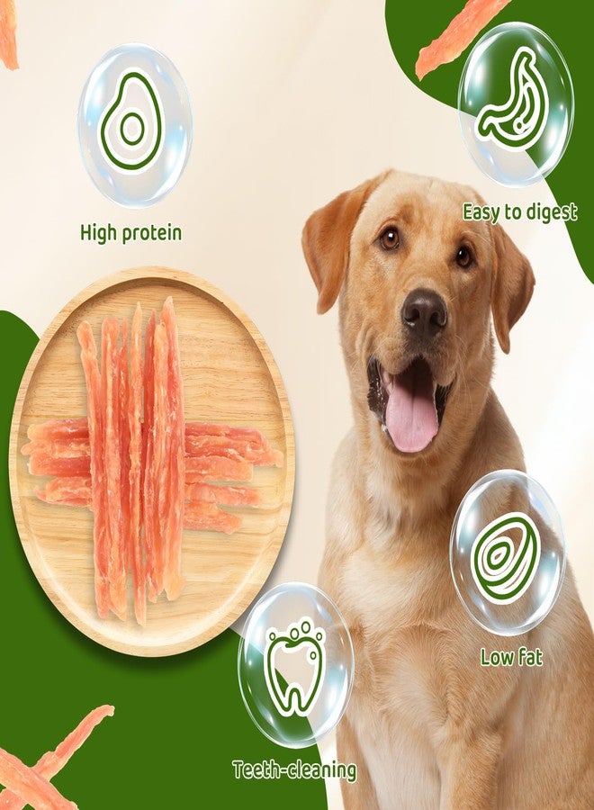 Pawant Chicken Jerky Dog Treats - 85% Real Chicken Breast Meat, Soft Thin Strips for Training - High Protein, Rawhide Free Jerky Sticks with Peanut Flavor for Puppy, Small & Senior Dogs 227g/0.5lb - Image 5
