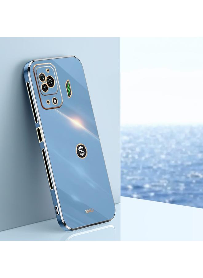 Case For Xiaomi Black Shark 5 Pro Straight Edge 6D Electroplate TPU Phone Case