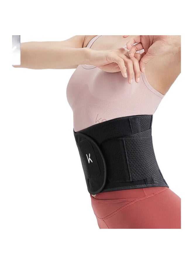 Keep Waist Support Belt For Women, Sports Fitness Running Support, Rehabilitation Medical Back Pain, Muscle Strain, Deep Squat, Deadlift Training Waist Brace, Black, S - Image 1