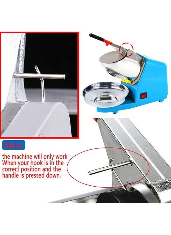 Yolu - Electric Ice Shaver Crusher Machine for Home, 300W Snow Cone Maker Shaved Ice Maker - Image 1