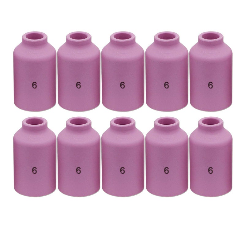 GZTIGWELD TIG Alumina Nozzles Ceramic Shield Cup 54N166 38 For DB PTA SR WP 17 18 26 TIG Welding Torch 10pk 54N166 - Image 3