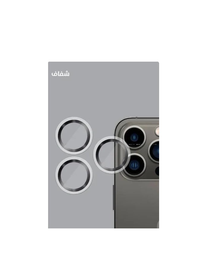 HAMMER IPHONE 13 PRO/13 PRO MAX camera protection, transparent in all colors - Image 3