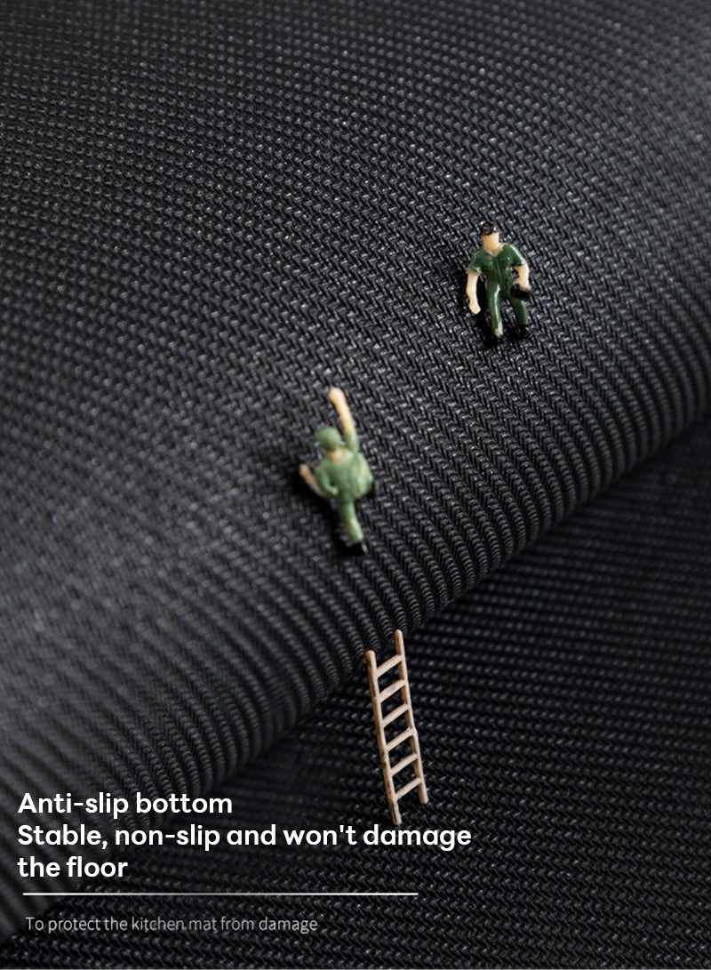 Sharpdo Kitchen Floor Mats Rugs, Cushion Floor Carpet, Waterproof, Oil Resistant and Anti-Fatigue PU Standing Mat for Kitchen, Floor, Office, Sink, Laundry 180*120CM - Image 3