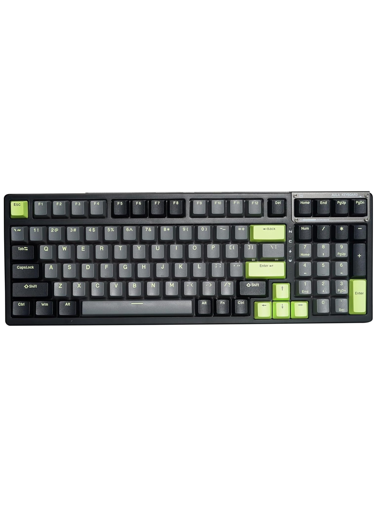 AULA F98 Wireless Mechanical Keyboard, 95% Hot-swappable, Pre-lubed Nimbus V3 Switch, Gasket Structure, RGB Backlit, Tri-Mode BT5.0/2.4G/USB-C Mechanical Keyboard 