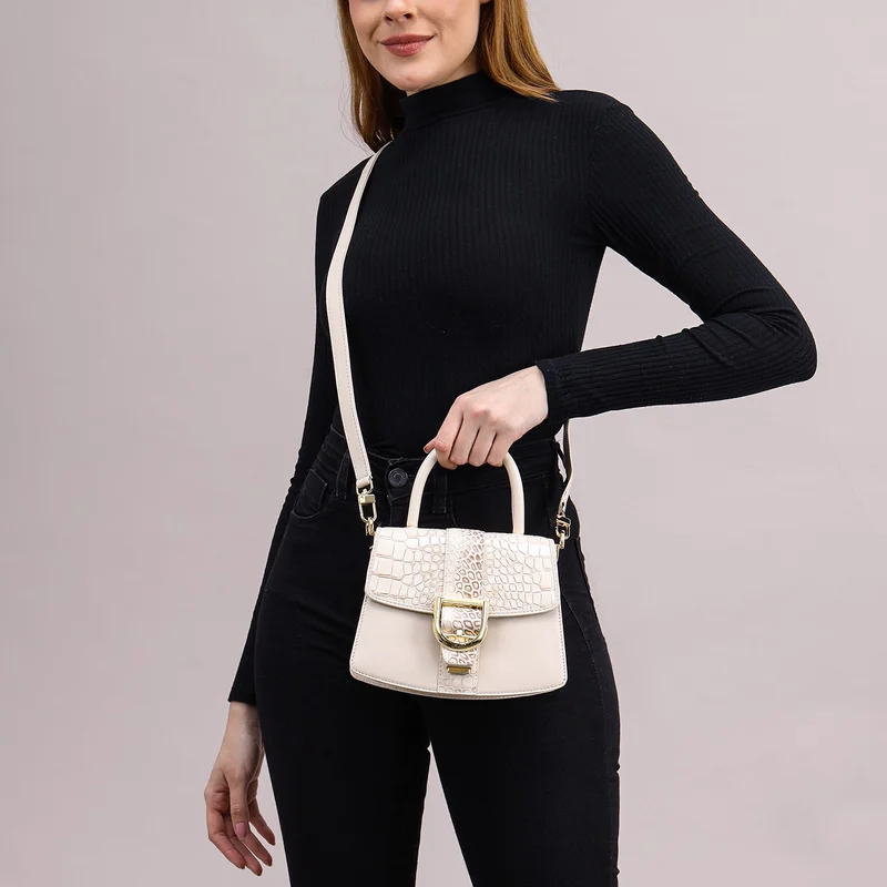 Da Milano Marshmallow Fresco Top Handle Bag (S) for Women | Best Price UAE