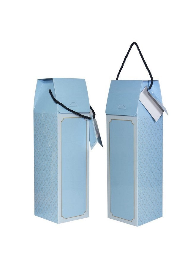 TRIACE Wine Bag Cum Box Pack of 6 with Message Card. 6 Different Designs. 14 x 4 x 4 Inches. Perfect for Parties, Dinners, Festivals, Housewarming, Corporate Gifting & Anniversary. TR 124 - Image 5