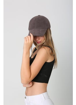 Saria Moda Saria Fashion Unisex Suede Cap  - Image 2