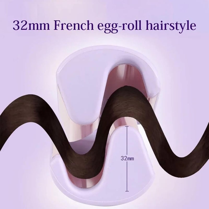 KNH MART Wave Curling Iron with 4 Gears Crimper Hair Iron for Wedding Travel Beginner Pink Straightening Curling Irons Hair Care Styling 109 - Image 5