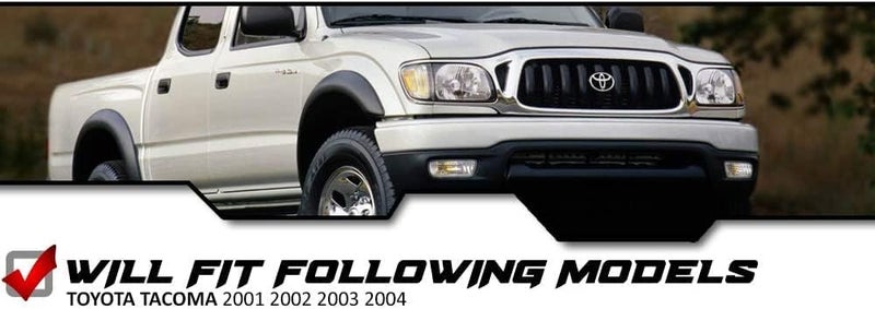 EPIC LIGHTING XMOE Style Replacement Chrome Trim Corner Signal Lights Compatible with 01-04 Tacoma Regular Access Cab (Not Full Four Door) [ TO2520161 8162004080 TO2521161 8161004080 ] Pair - Image 5